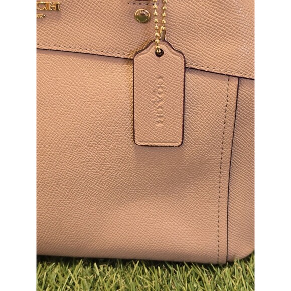 Coach F25395 Mini Brooke Carryall Satchel Crossgrain Leather Blush Pink - Picture 6 of 17